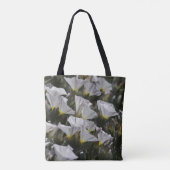 Tote Bag Fleurs sauvages blancs (Dos)