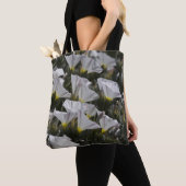 Tote Bag Fleurs sauvages blancs (De près)