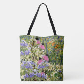 Tote Bag Fleurs sauvages dans une prairie à Arles - Monogra (Dos)