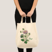 Tote Bag Fleurs sauvages d'aquarelle vintage (Devant (produit))
