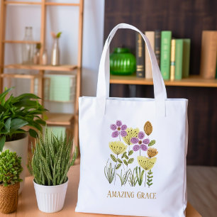 Tote Bag Fleurs sauvages de grâce Extraordinaires