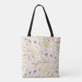 Tote Bag Fleurs sauvages de printemps modernes haut de gamm (Dos)