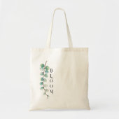 Tote Bag Fleurs sauvages minimales, Fleur (Devant)