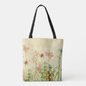 Tote Bag Fleurs sauvages Texte (Dos)