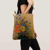 Tote Bag Fleurs sauvages vintages (De près)
