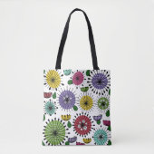 Tote Bag Fleurs Scandi (Devant)