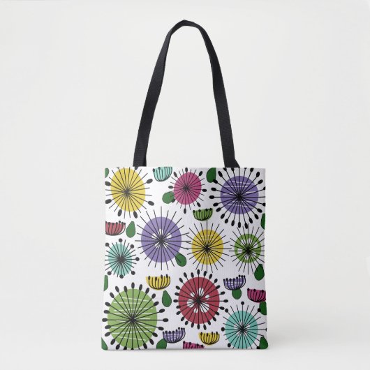 Tote Bag Fleurs Scandi (Devant)
