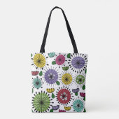 Tote Bag Fleurs Scandi (Dos)