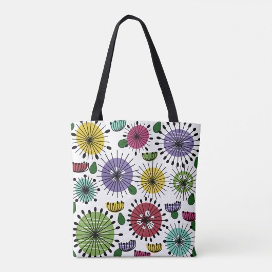 Tote Bag Fleurs Scandi (Dos)