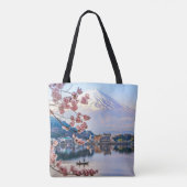 Tote Bag Fleurs | Spring Cherry Blossoms Japon (Dos)