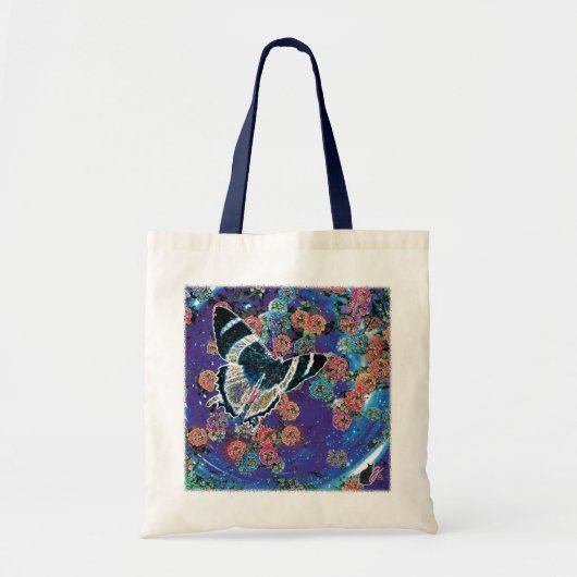 Tote Bag Fleurs stellaires Fourre-tout (Devant)