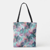 Tote Bag Fleurs Tons de Bijoux (Dos)