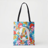 Tote Bag Fleurs tropicales Cadeaux de la fête nuptiale Mama (Devant)