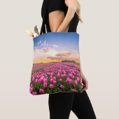 Tote Bag Fleurs | Tulips Holland Sud, Pays-Bas (De près)