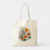 Tote Bag Fleurs ukrainiennes (Dos)