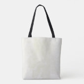 Tote Bag fleurs vert émeraude beige (Dos)