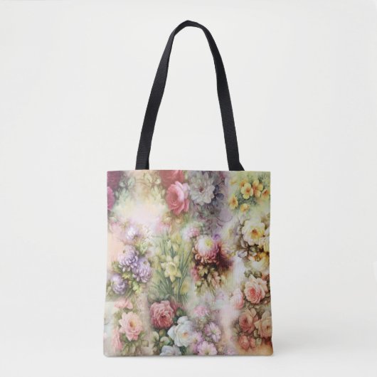 Tote Bag Fleurs vintages (Devant)