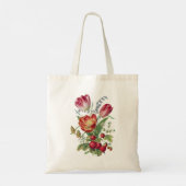 Tote Bag Fleurs vintages I (Dos)