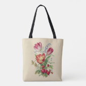 Tote Bag Fleurs vintages I (Dos)