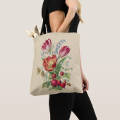 Tote Bag Fleurs vintages I (De près)