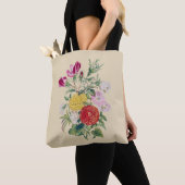 Tote Bag Fleurs vintages III (De près)