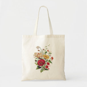 Tote Bag Fleurs vintages IV