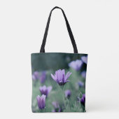 Tote Bag Fleurs violettes (Dos)
