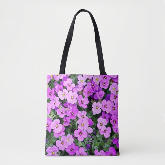 Tote Bag Fleurs violettes (Devant)