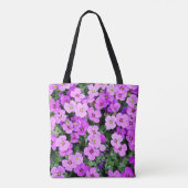 Tote Bag Fleurs violettes (Dos)