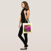 Tote Bag Fleurs violettes de San Francisco (Devant (modèle))