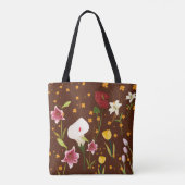 Tote Bag Fleurs vives (Dos)