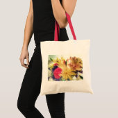 Tote Bag Fleurs vives (Devant (produit))