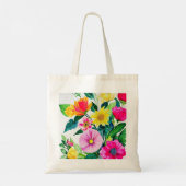 Tote Bag Fleurs vives et magnifiques (Dos)