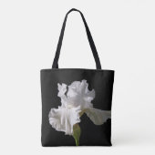 Tote Bag Fleurs | White Iris (Dos)