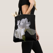 Tote Bag Fleurs | White Iris (De près)