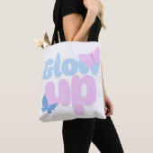 Tote Bag Flexibilité Gras Papillon Design esthétique (De près)