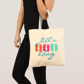 Tote Bag Flip Flop Beach (Devant (produit))