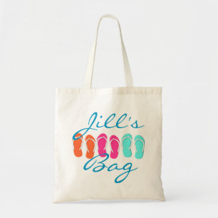 Tote Bag Flip Flop Beach