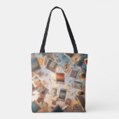 Tote Bag Floating Polaroid Memories (Dos)