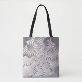 Tote Bag flocon d'argent (Devant)