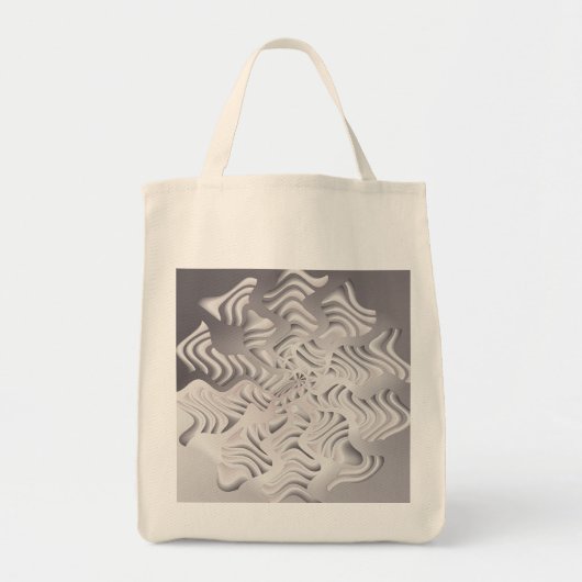 Tote Bag flocon d'argent (Devant)