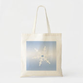 Tote Bag Flocon de neige d'hiver (Devant)