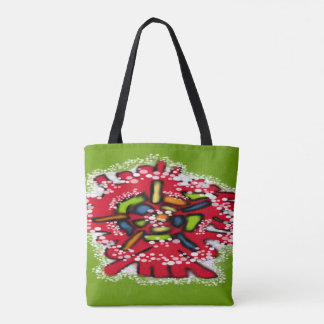 Tote Bag Flocon de neige fourre-tout de Digitals
