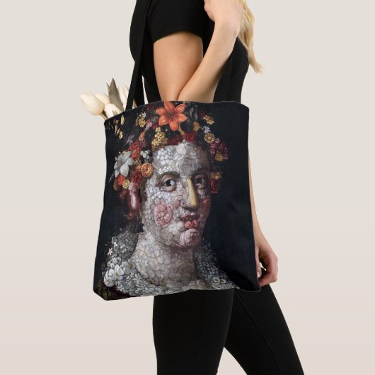 Tote Bag Flora, Arcimboldo (De près)