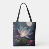 Tote Bag Floraison au clair de lune (Dos)