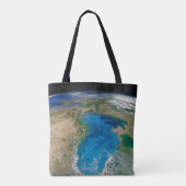 Tote Bag Floraison De Phytoplancton Bleu En Mer Noire (Dos)
