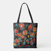 Tote Bag Floraison Nocturne (Dos)