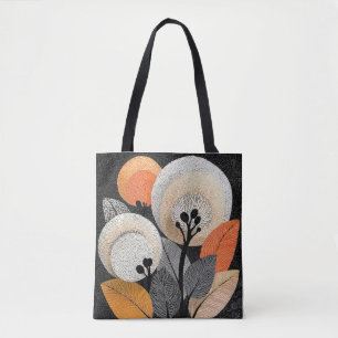 Tote Bag Floraison Nocturne sur la Planète Rouge #1