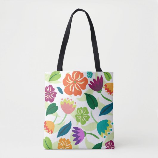 Tote Bag Floral  (Devant)