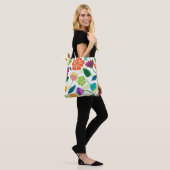Tote Bag Floral  (Sur le modèle)